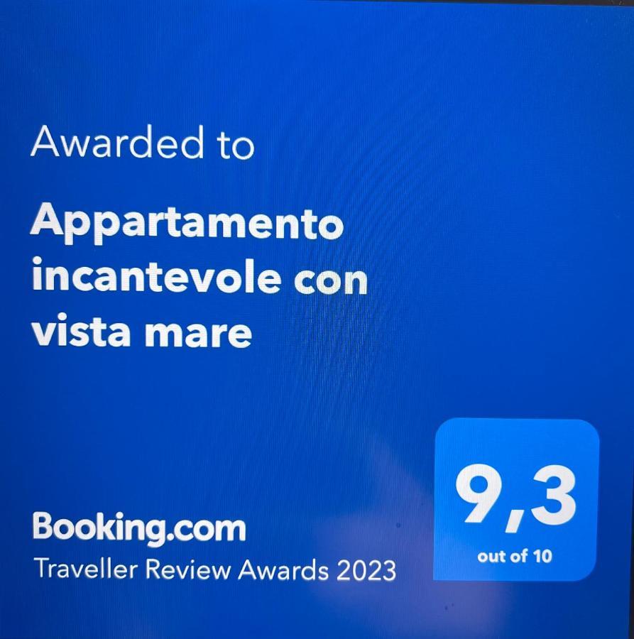Appartamento Incantevole Con Vista Mare Buoncammino Ngoại thất bức ảnh